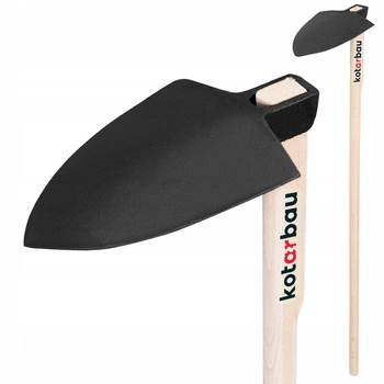 Srdcový kopáč s motykou 210 mm záhradný kovaný hriadeľ