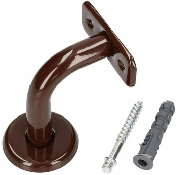 Držiak na montáž zábradlia - Hnedá