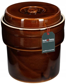 Sud keramický 5l kameninový hrniec na nakladanie uhoriek kapustu