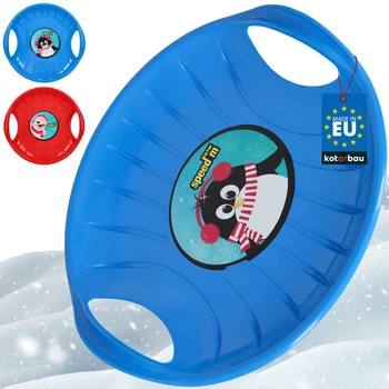 Sánky šmykľavka kruh na sánkovanie snehu 60 cm sada 2 ks.