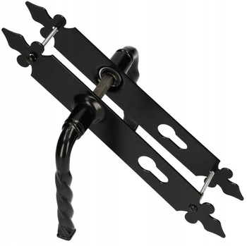 Rukoväť lilie pre bránu z tepaného železa 72 pre vložku