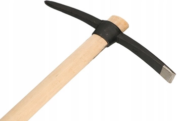 2,5 obojstranný kalený banícky krompáč s hriadeľom