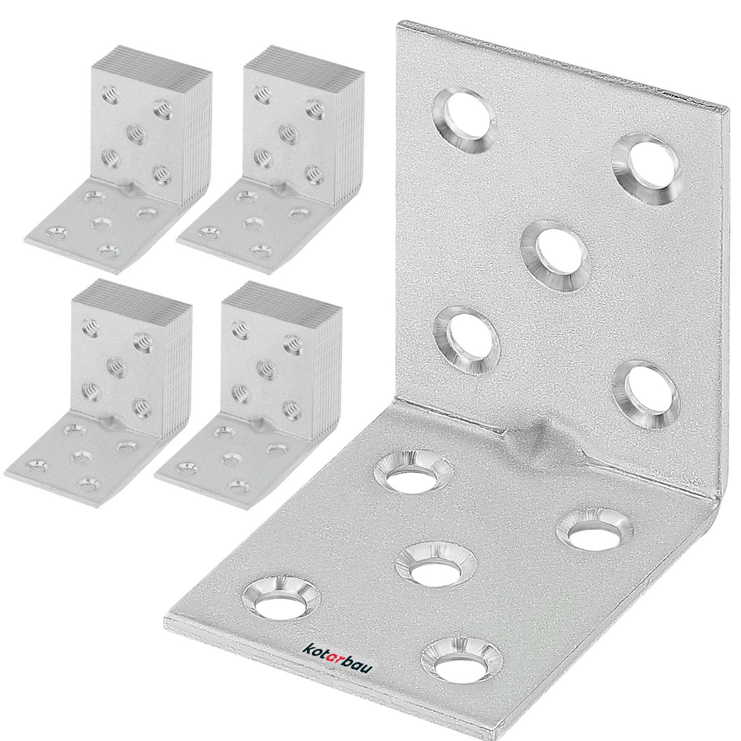 Uholník s prelisom 50x50x40 - 50 ks.