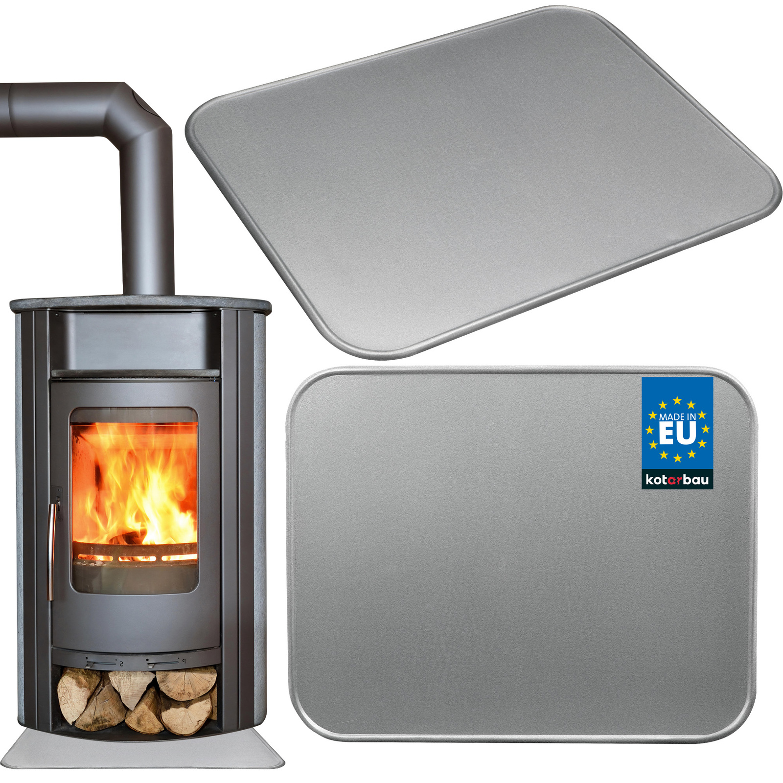 Plech 595x480 pod sporák krb ochranný