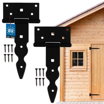 Záves dverí altánku t 150 mm sada 2 ks.