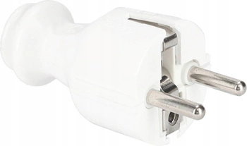 Prenosná demontovateľná uzemnená sieťová zástrčka