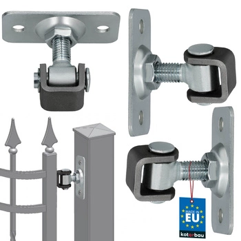 Nastaviteľný skrutkový záves M12 sada 2 ks.