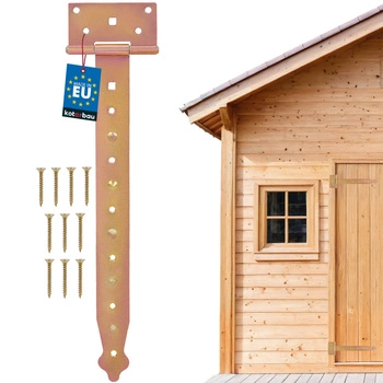 Záves altánku konštrukcia žltý 350 mm