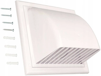 Kryt odsávacieho kanála biely fi 150mm