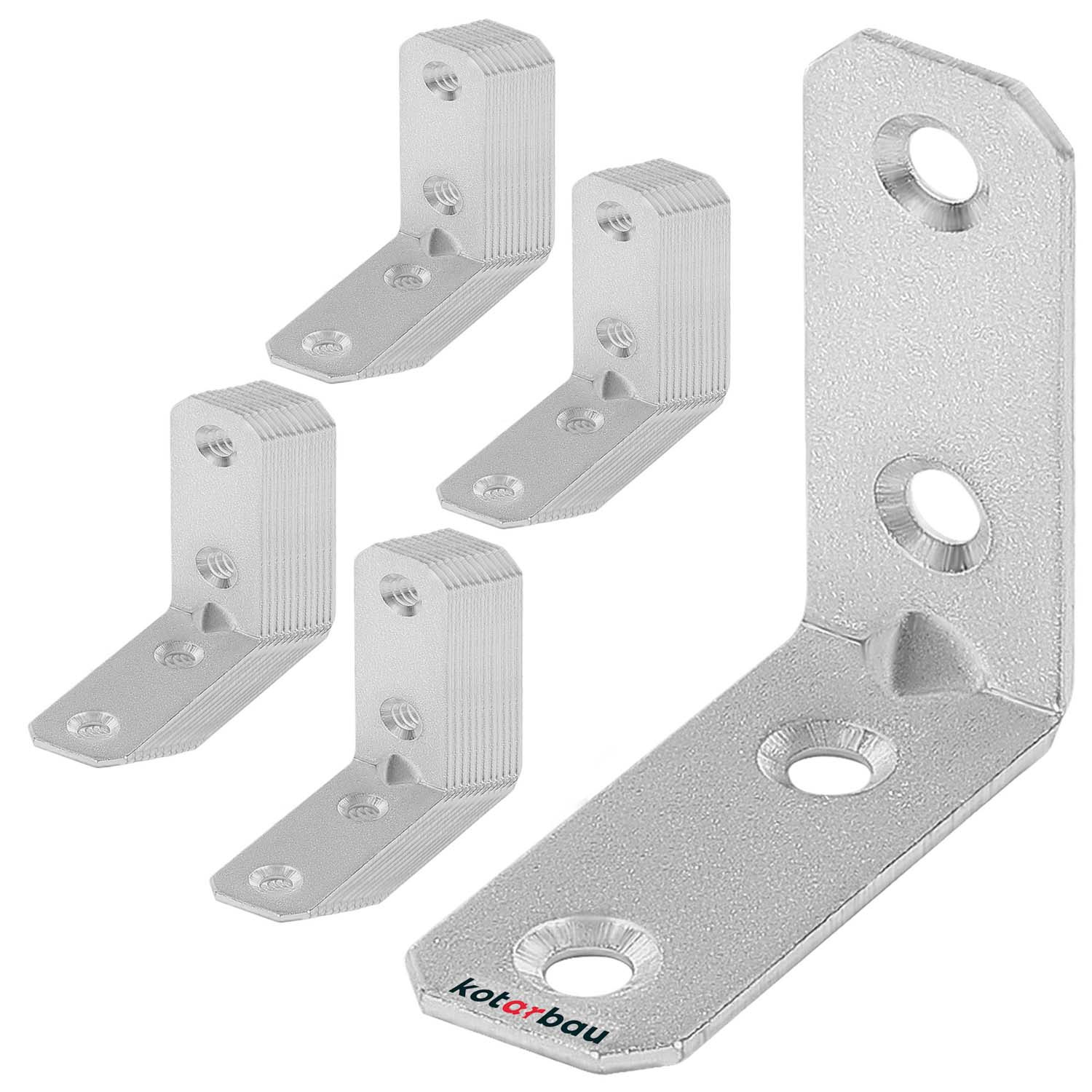 Uholník s prelisom 40x40x16 - 50 ks.