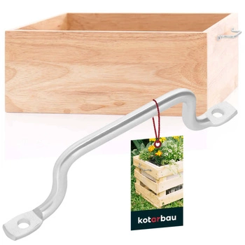 Pozinkovaná krabicová konzola 160 mm