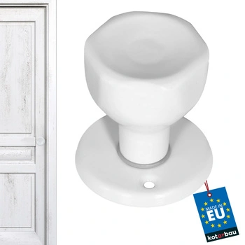 Otočná gombíková kľučka na dvere a bránky