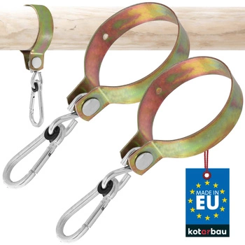 Karabínka s háčikom 120 mm - 2 ks.