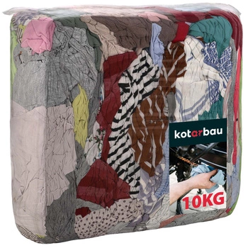 Priemyselná bavlnená flanelová čistiaca utierka 10 kg