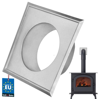 Rozeta pre komínové rúry ø100 pozinkovaná