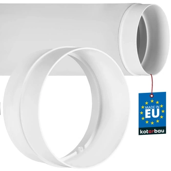 Pripojenie kanála okrúhlym konektorom 125