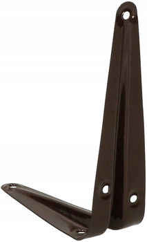 Držiak na policu 10x7,5 hnedý