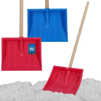 Detské lopaty na sneh modrá ružová sada 2 ks.