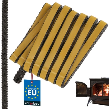 Samolepiaca páska na utesnenie krbu a pece 12x4 mm 2,5 m