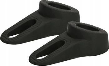 Doraz na dvere - 2 ks - Farba čierna