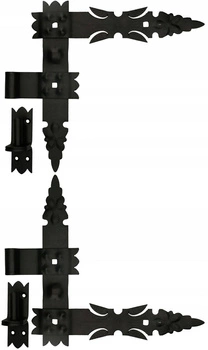 300 garážový rohový záves pre okenice