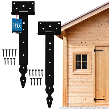 Záves dverí altánku t 300 mm sada 2 ks.