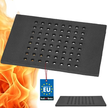 Rošt liatinový krbový do pece 38x26 cm