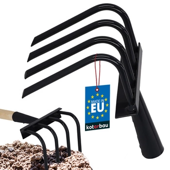 Motyka na buriny kyprenie s pazúrmi 4-zubá