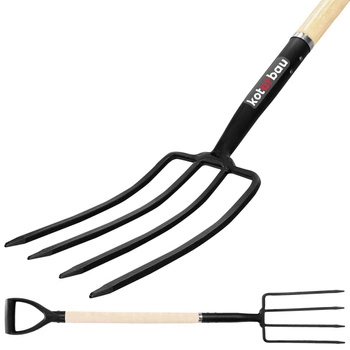 Americana 4-ramenné kopacie vidly poľnohospodárske s hriadeľom