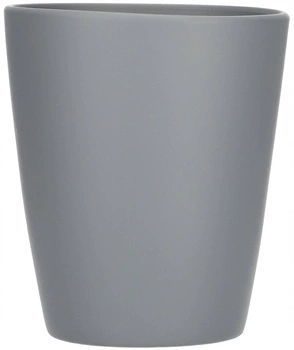 Keramický kvetináč 12 cm matný sivý