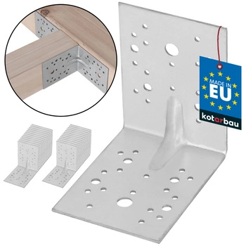 Uholník s prelisom 130x130x100 - 25 ks.