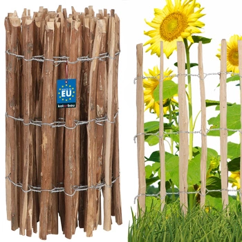 Plot z liesky oplotenie obruba palisáda bridlica 70 cm