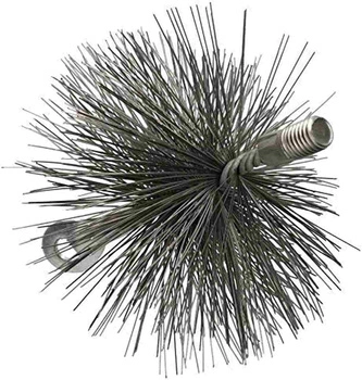 Komínová kefa drôtená komínová metla 150 mm