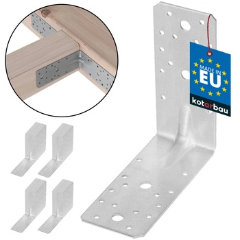 Uholník s prelisom 150x150x65 - 50 ks.