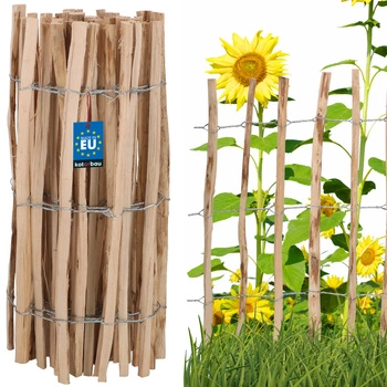 Plot z liesky oplotenie obruba palisáda bridlica 80 cm
