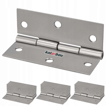 Krídlový záves nikel 60 sada 12 ks.