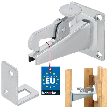 Podpěrka blokovanie omezovač dverí bránky brány - Farba zlatá