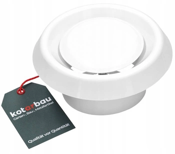 Univerzálny ventilačný anemostat 100 mm príruba