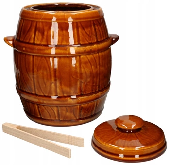 Sud keramický 5l kameninový hrniec na nakladanie uhoriek kapustu