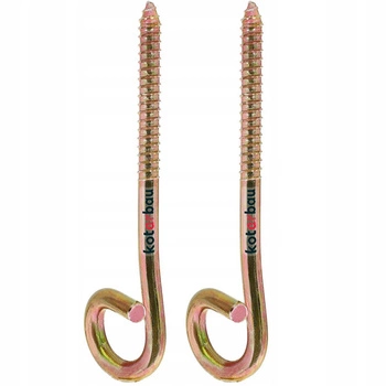 Výkyvný hák pre drevené trámy rukoväť skrutky m10 - 2 ks.