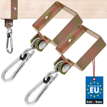 Karabínka s háčikom 90 - 2 ks.