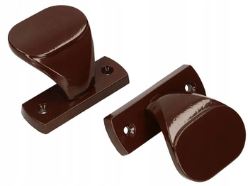 Dverová rukoväť 65, dvere, brány, 2 ks - Farba hnedá