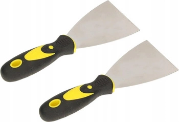 Univerzálna maliarska špachtľa z nehrdzavejúcej ocele 100 mm sada 2 ks.