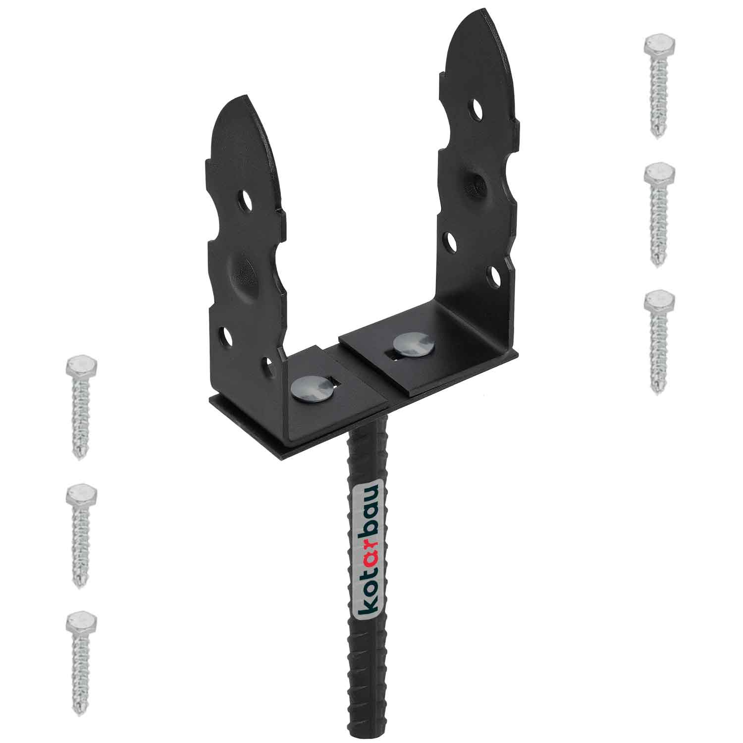 Základňa stĺpa s tyčou 120-200 u kotva na montáž muriva