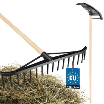 Hrable na seno 550 mm s drevenou rukoväťou