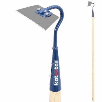 Záhradný hák s jednou tyčovou motykou kovový rýpadlo 12 cm