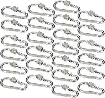 Twist karabína 40 lanový hák - 25 ks.