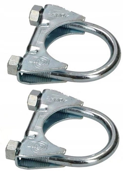 Objímka na rúry cibant fi 40 mm oceľový pás - 2 ks.