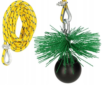 Súprava na čistenie komínov 175 mm 10 m