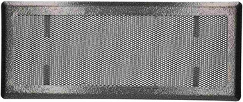 Vetracia mriežka krbová kovová 16x45 cm – Farba strieborná